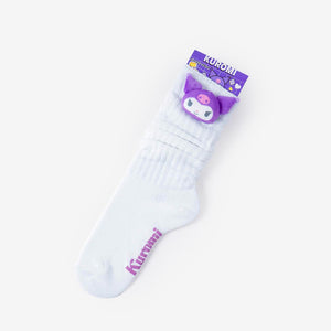 Kuromi Plushie Face Loose Socks
