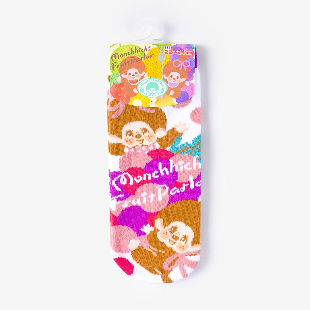 Monchhichi Grape Socks
