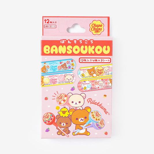 Rilakkuma x Chupa Chups Bansoukou Bandages