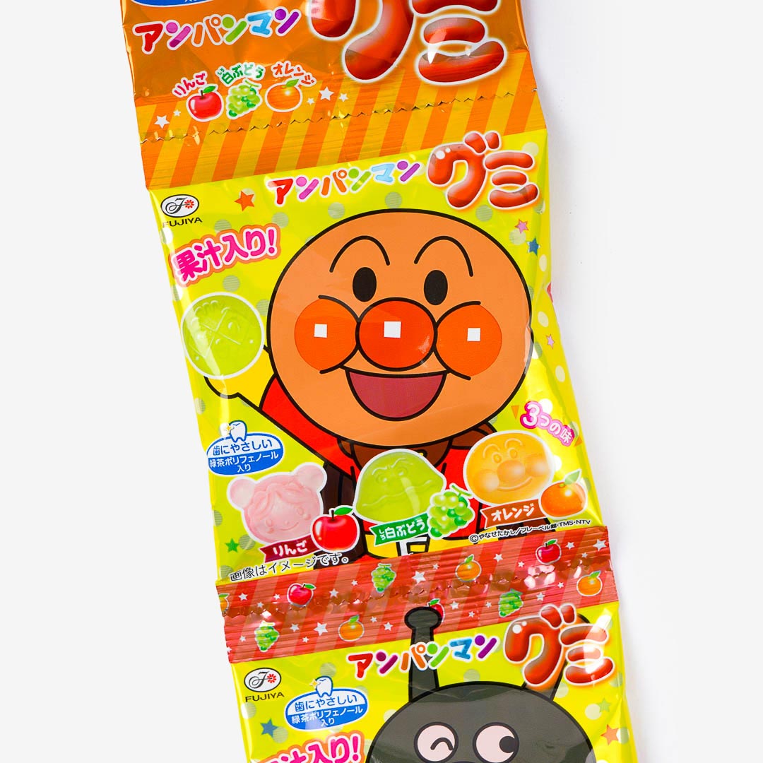 Fujiya Anpanman Gummies Set - 4 pcs