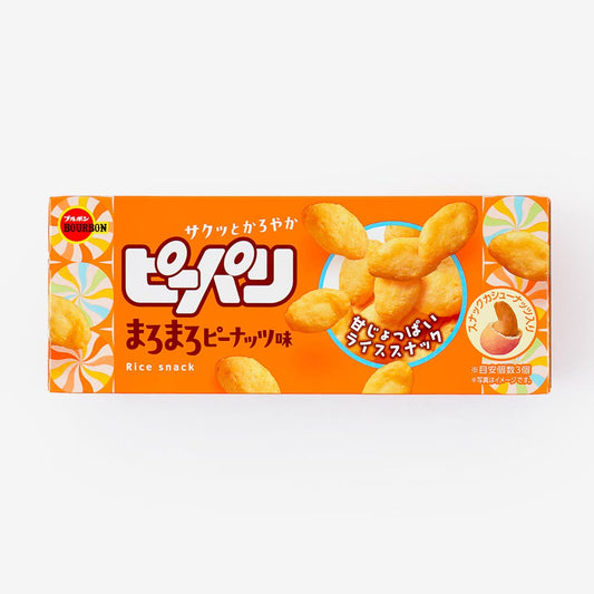 Bourbon Pee Pari Maromaro Crispy Rice Snack - Peanut