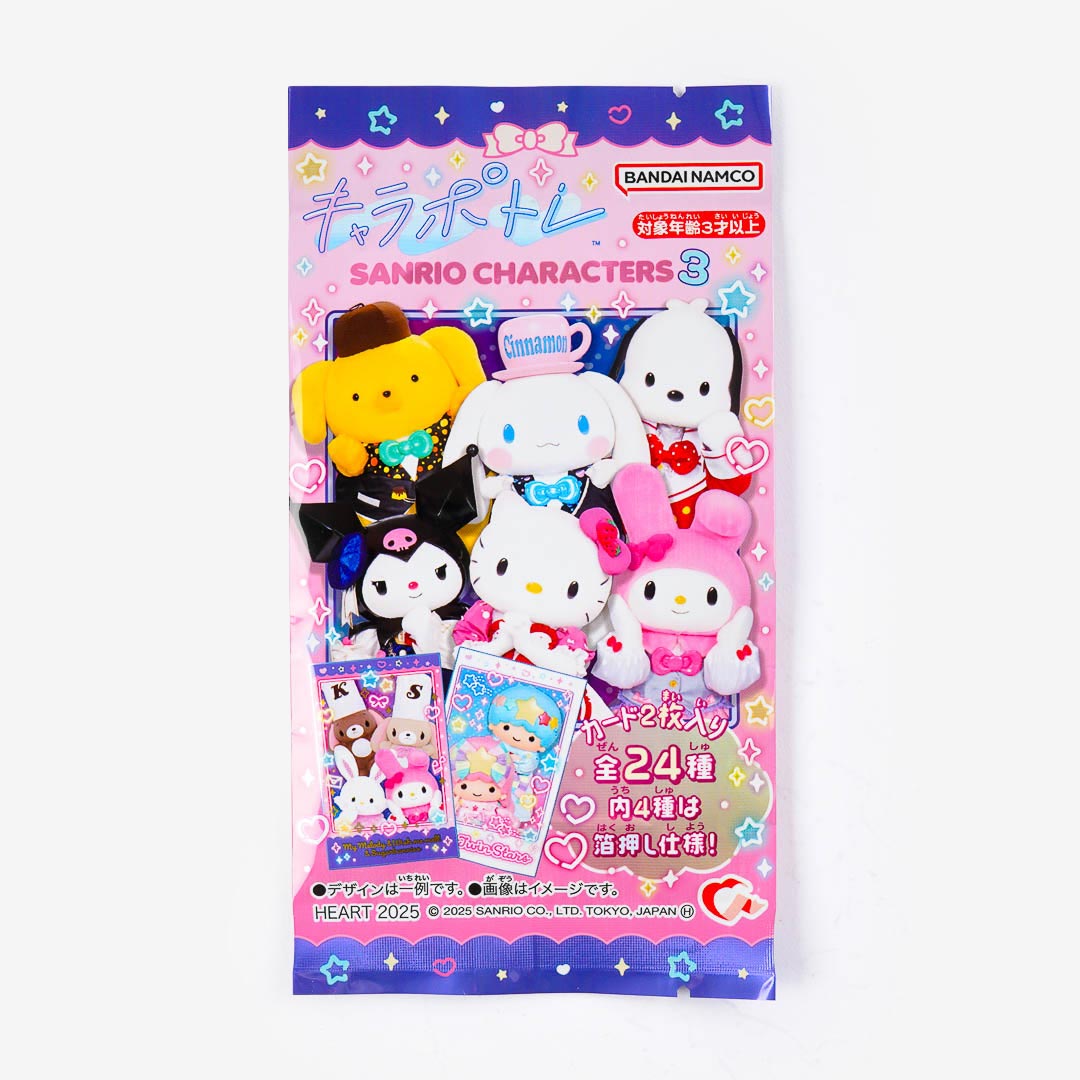 Sanrio Characters Portrait Card With Gum 3