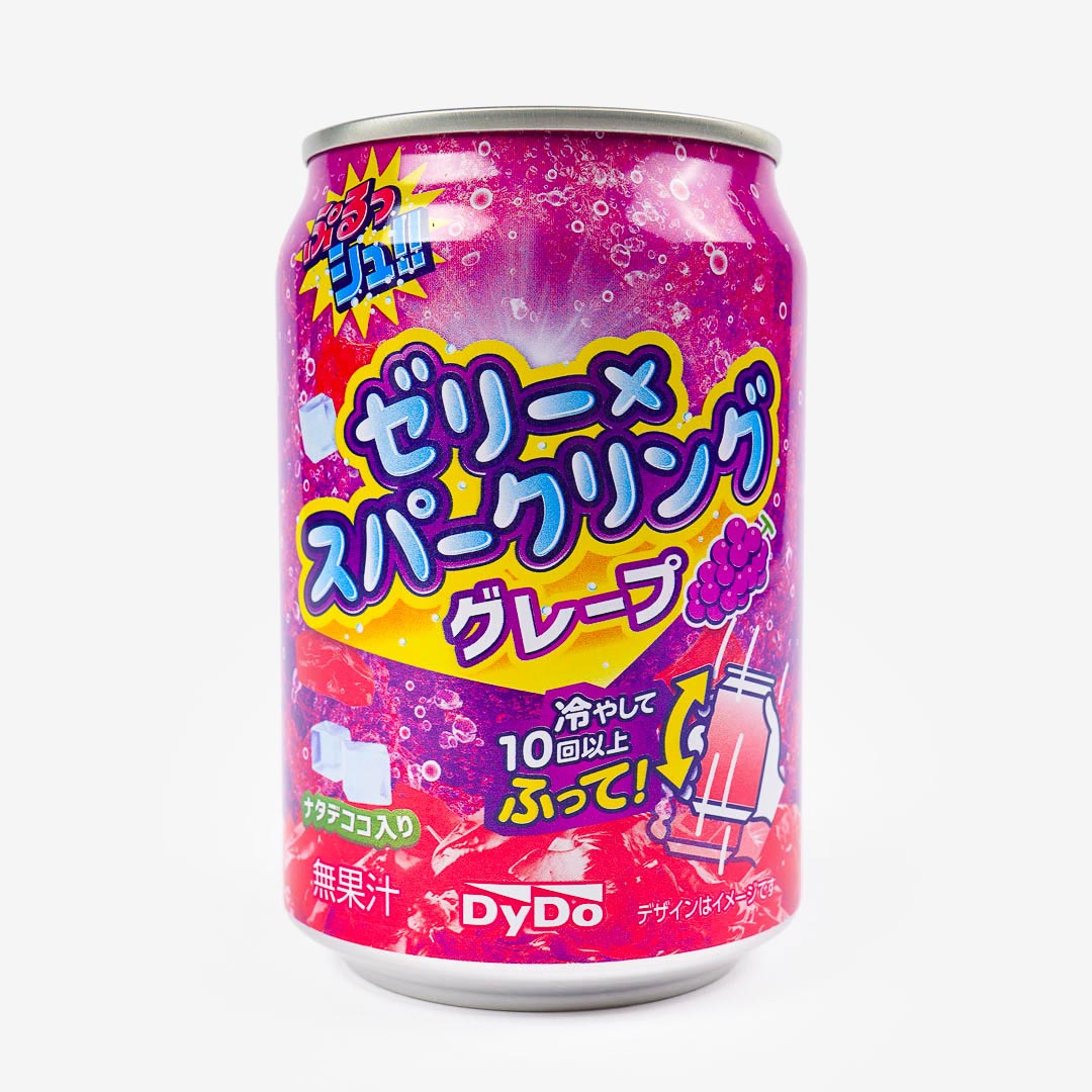 Dydo Purushu Sparkling Jelly Drink - Grape