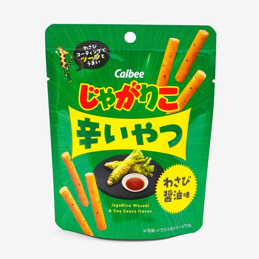 Jagariko Potato Snacks - Wasabi & Soy Sauce