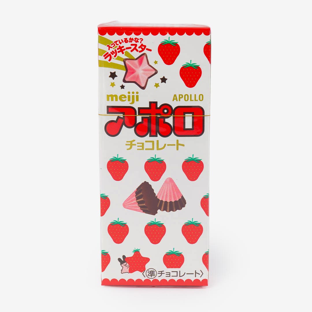 Meiji Apollo Strawberry Chocolate