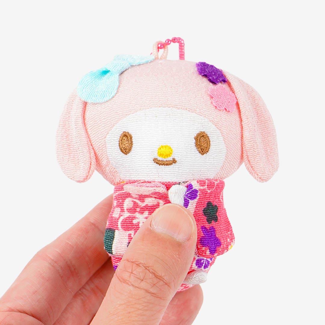 My Melody Japanese Doll Plushie Charm