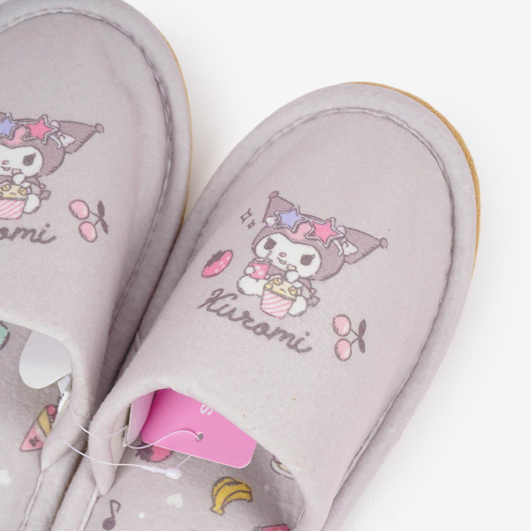 Kuromi Sweet Cafe Room Slippers