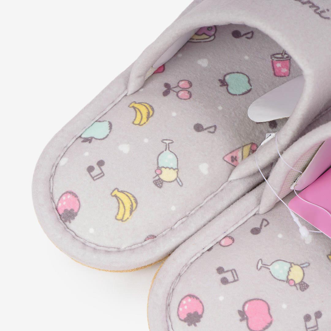 Kuromi Sweet Cafe Room Slippers