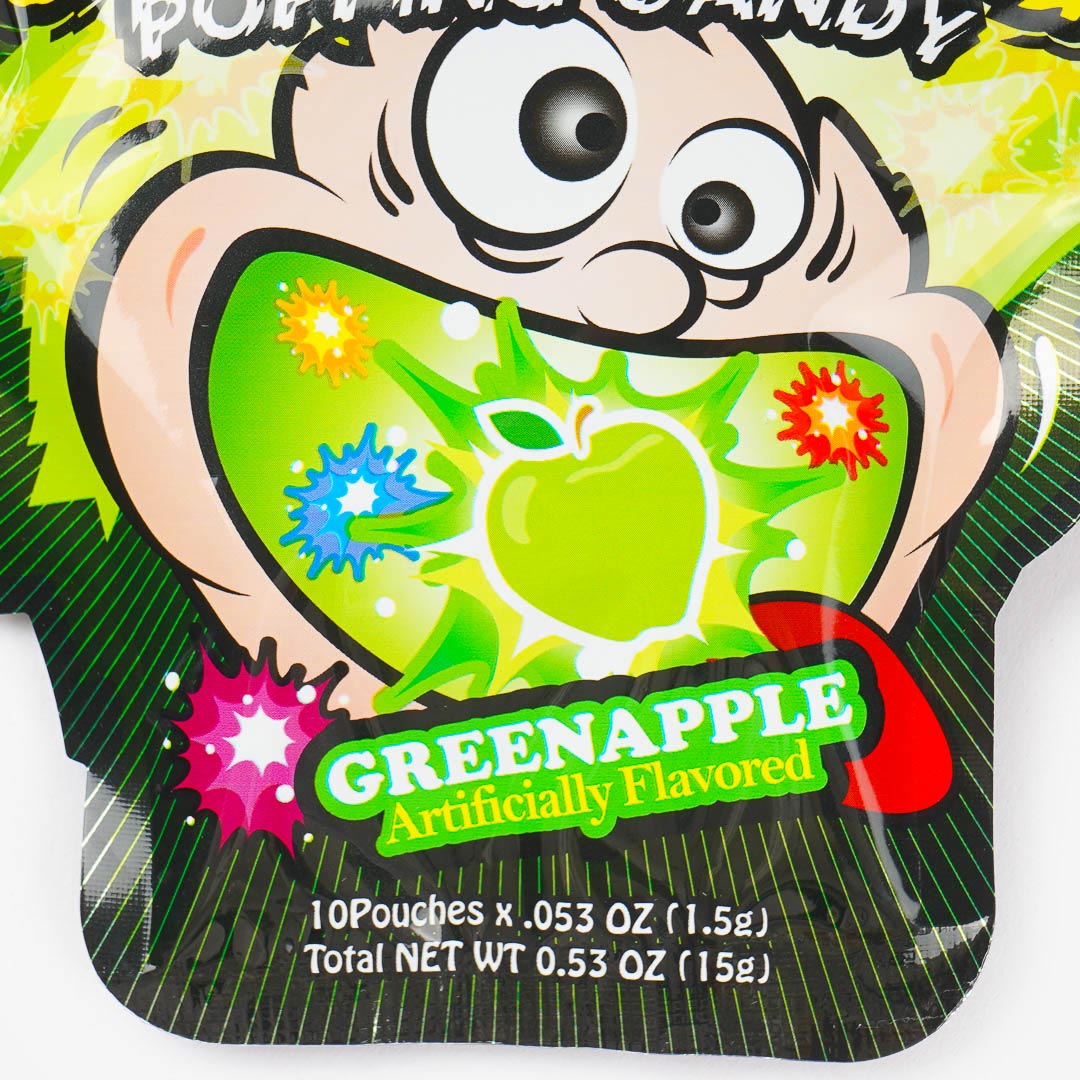 Striking Popping Candy - Green Apple