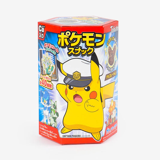 Pokemon Corn Puff Snacks - Chocolate