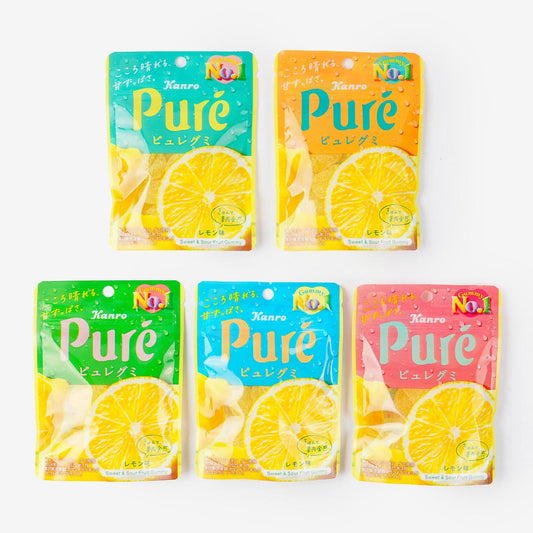 Kanro Pure Juicy Lemon Gummy
