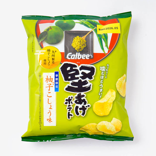 Calbee Kata-age Potato Chips - Yuzu Pepper