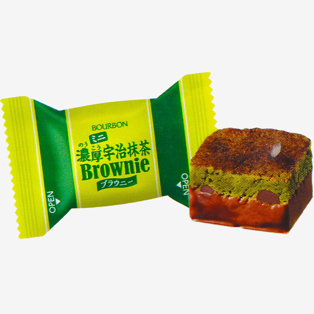 Bourbon Mini Brownies - Rich Uji Matcha