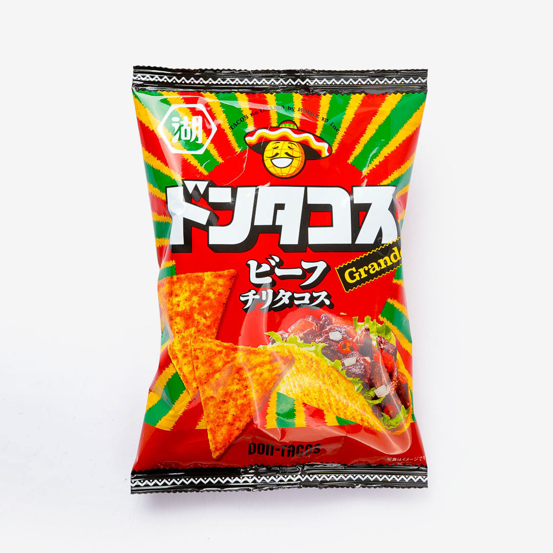 Koikeya Don Tacos Tortilla Chips - Cheese Chilli Tacos