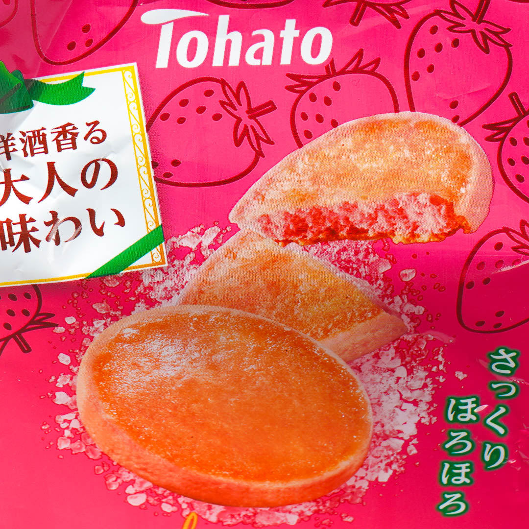 Tohato Salty Biscuits - Amaou Strawberry