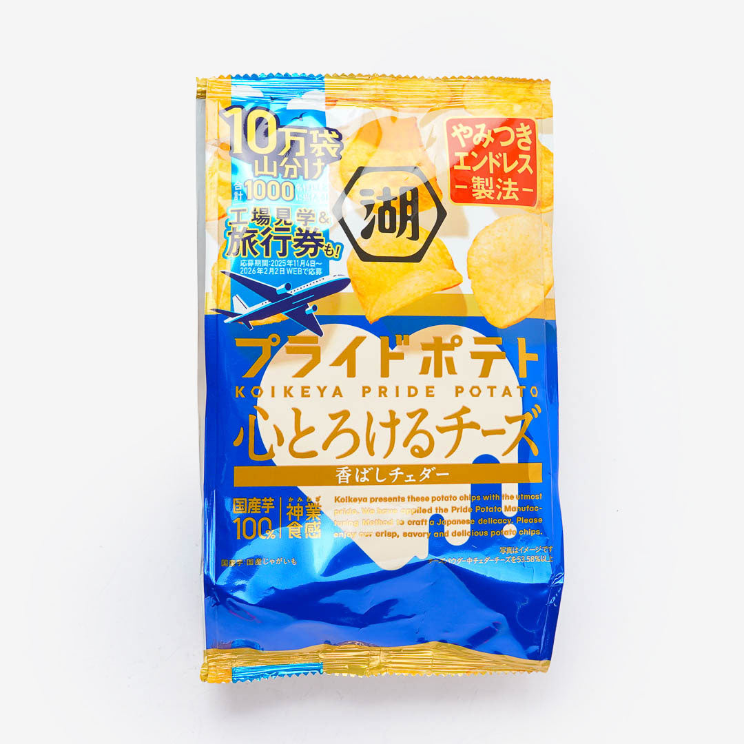 Koikeya Pride Potato Chips - Melty Cheese