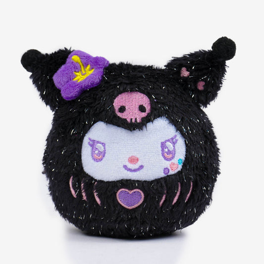 Kuromi Daruma Plush Charm