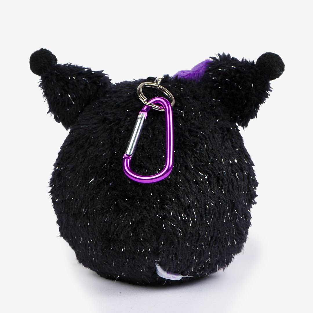 Kuromi Daruma Plush Charm