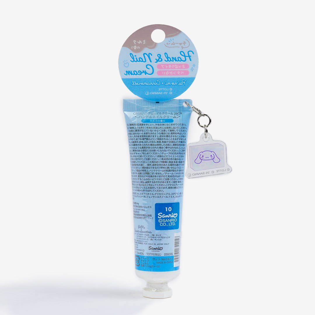 Hand & Nail Cream with Charm Lotte x Cinnamoroll