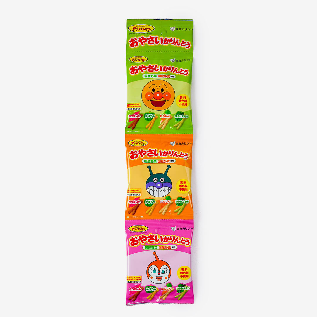 Anpanman Karinto Dough Snacks - 3 pcs