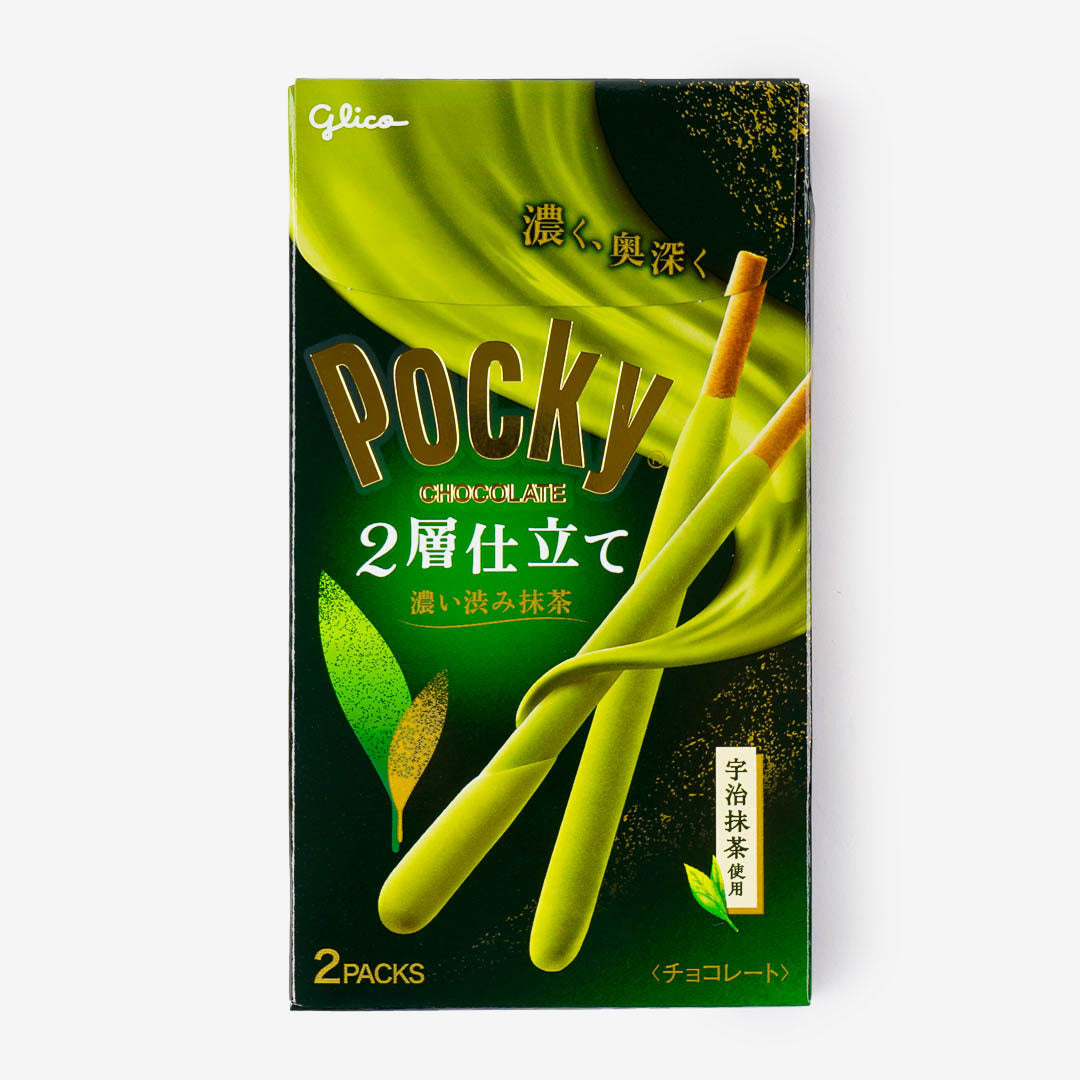 Pocky Biscuit Sticks - Two Layered Rich Matcha