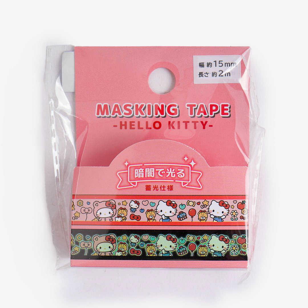 Hello Kitty Glow-in-the-Dark Masking Tape