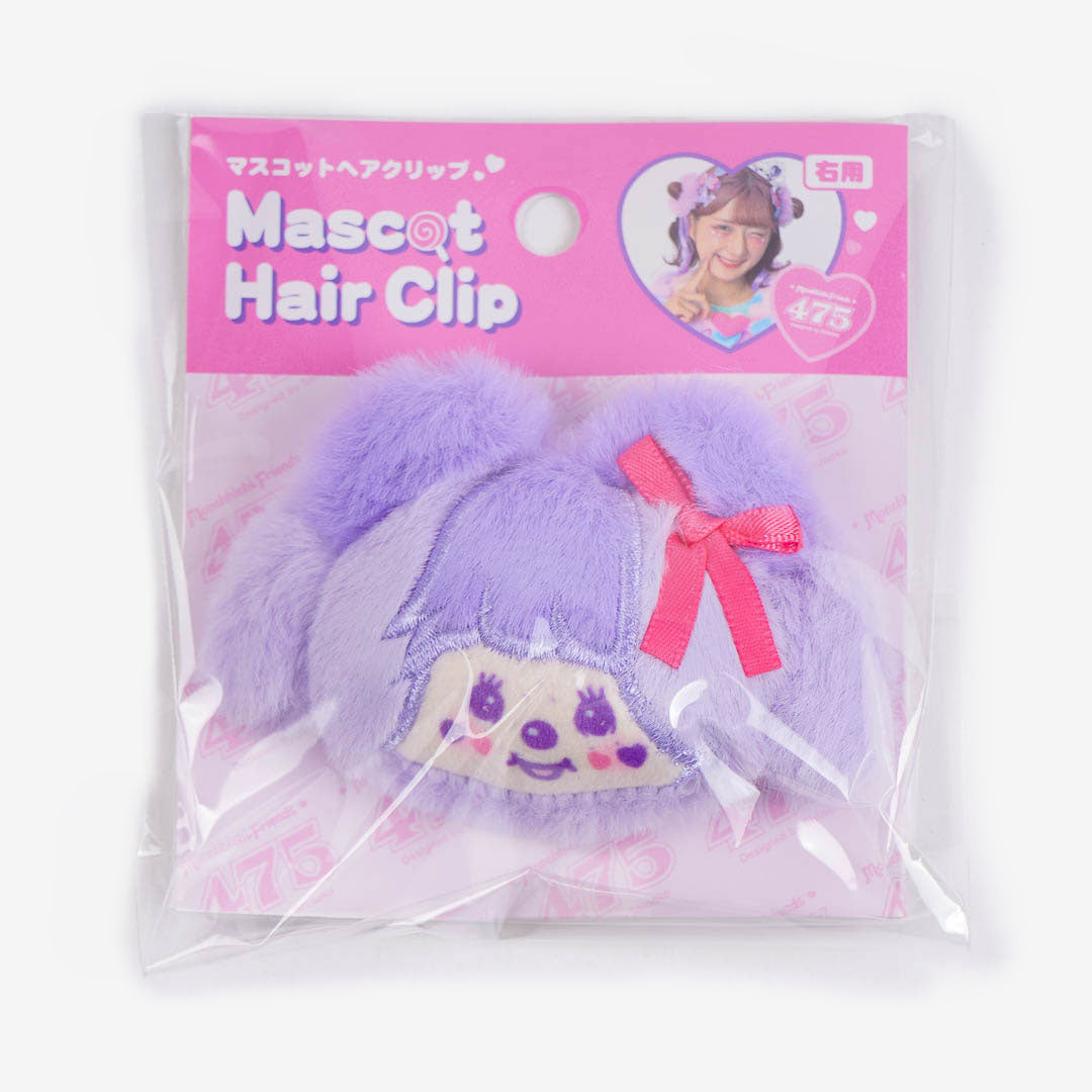 Shinako x Monchhichi Plush Hair Clip - Monchicihi