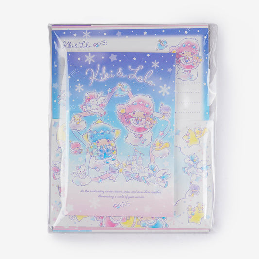 Little Twin Stars 50th Anniversary Snowlit Fantasy Letter Set