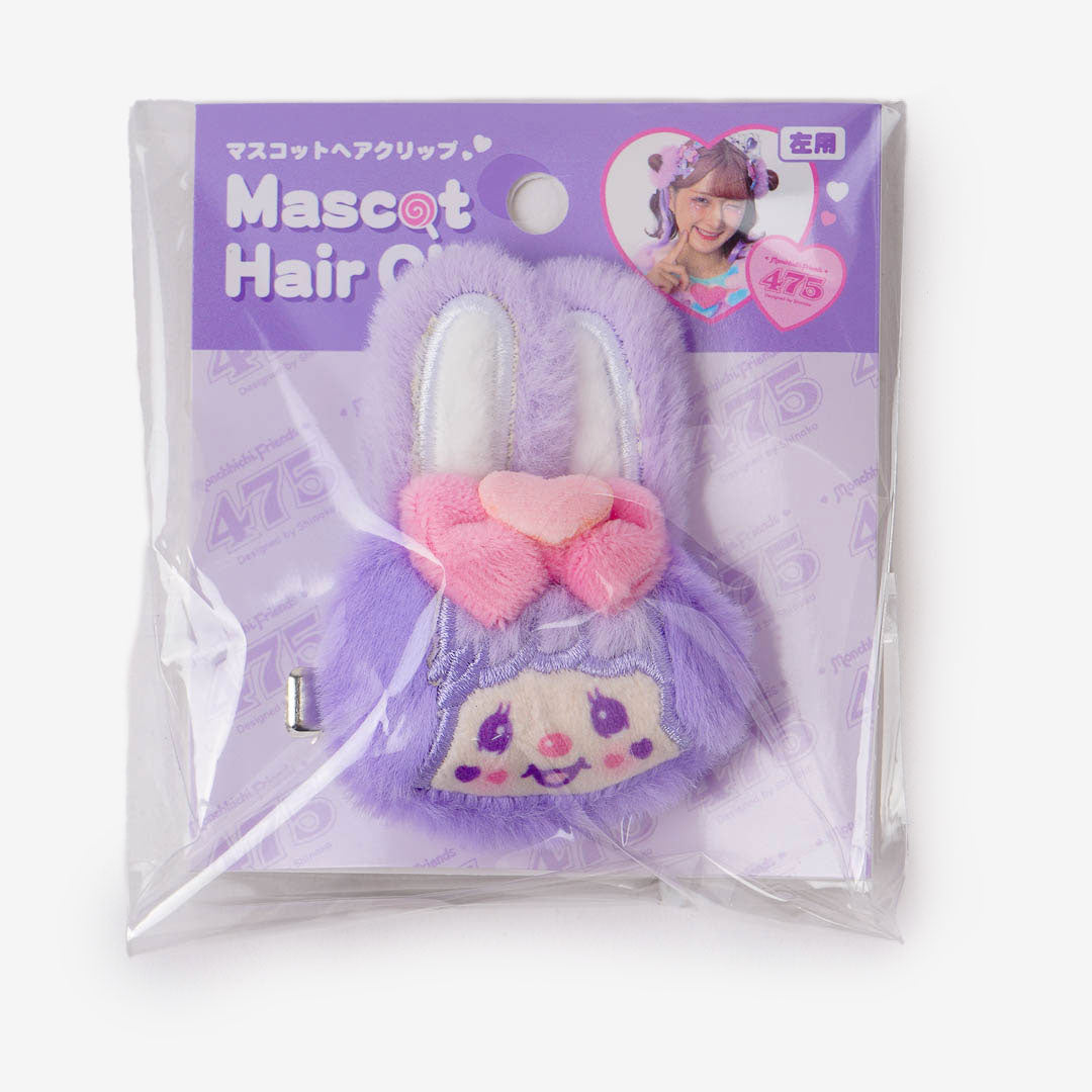 Shinako x Monchhichi Plush Hair Clip - Chimutan