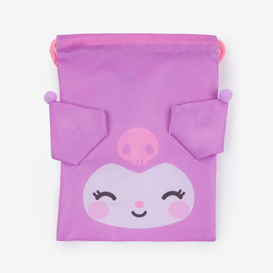 Kuromi 3D Ears Drawstring Pouch