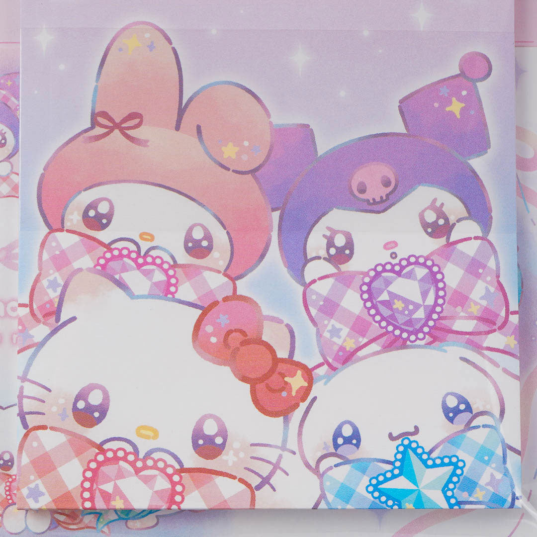 Sanrio Characters Kirakira Ribbon Letter Set