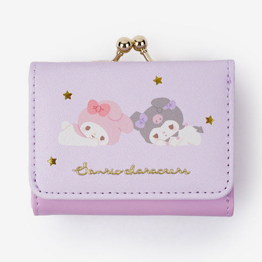 My Melody & Kuromi Chill Time Trifold Wallet