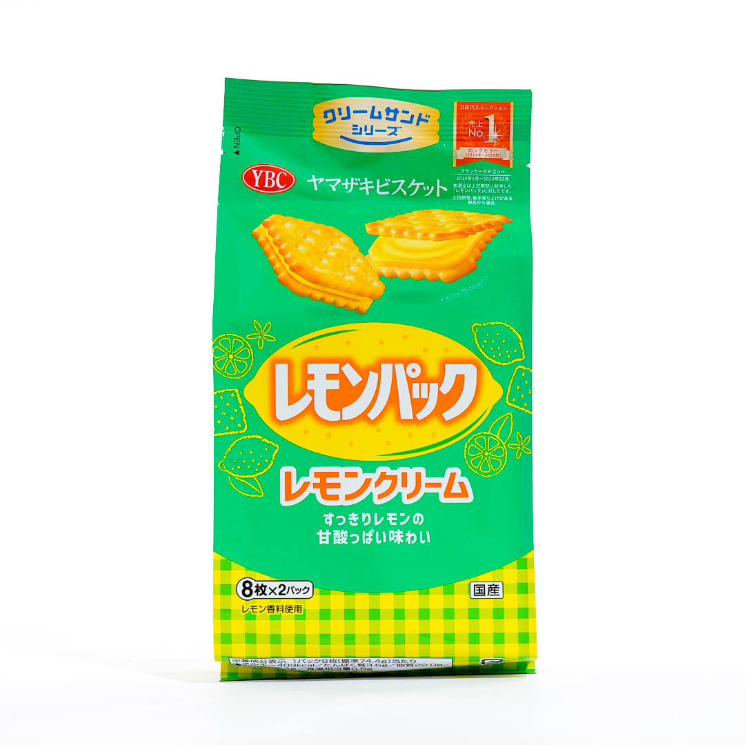 YBC Lemon Cream Biscuit Sandwiches