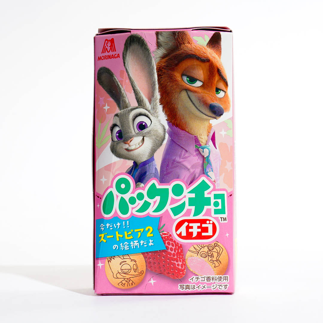 Zootopia Pakkuncho Strawberry Choco-Filled Snacks