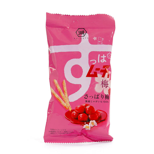 Koikeya Suppa Mucho Potato Sticks Slim Bag - Refreshing Plum