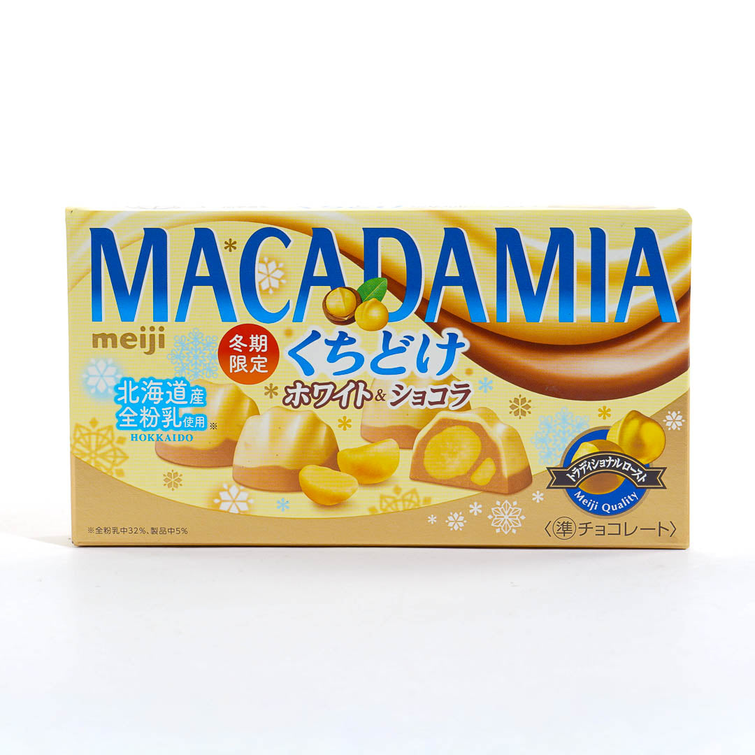 Meiji Macadamia White Veil Chocolate