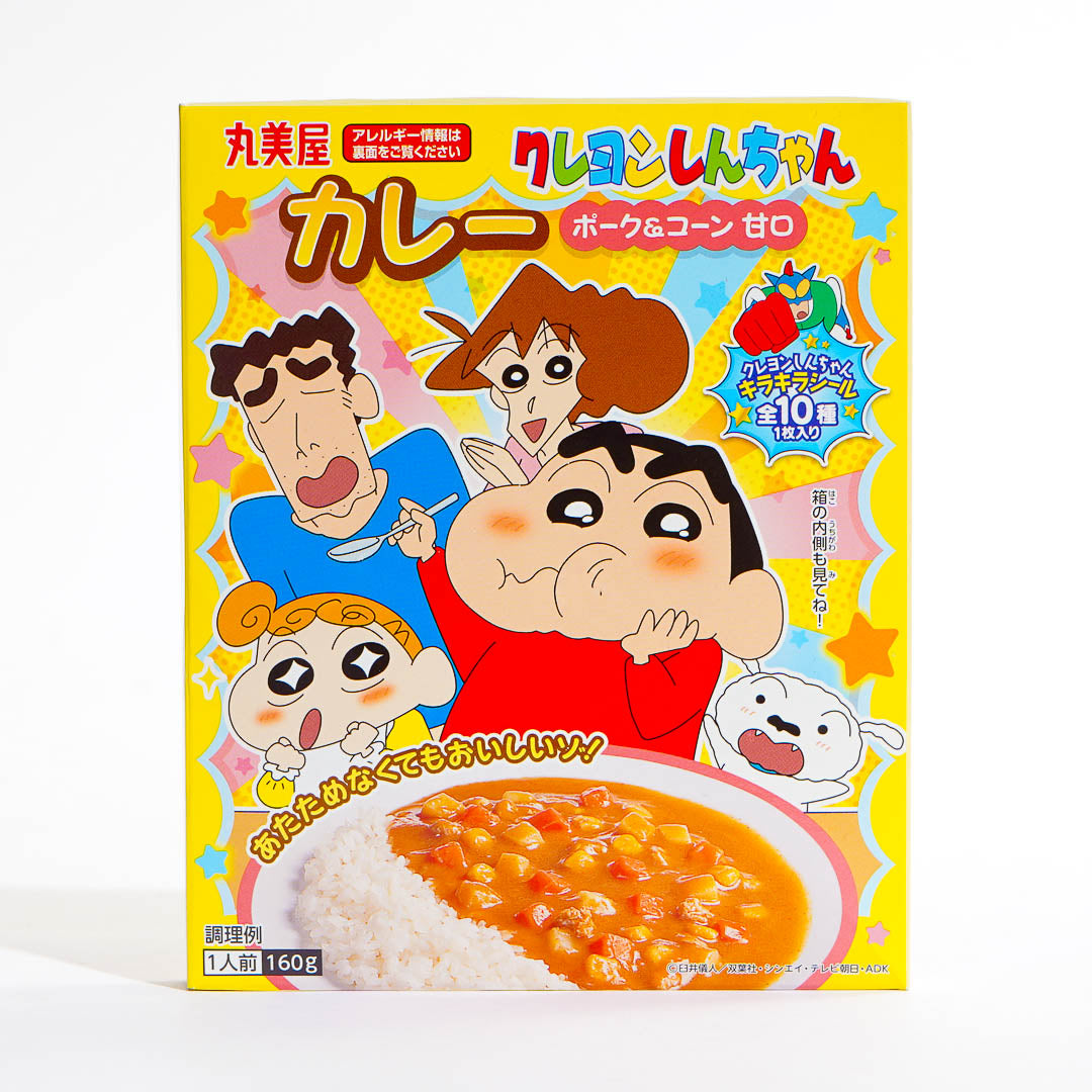 Crayon Shin-Chan Instant Pork & Sweet Corn Curry