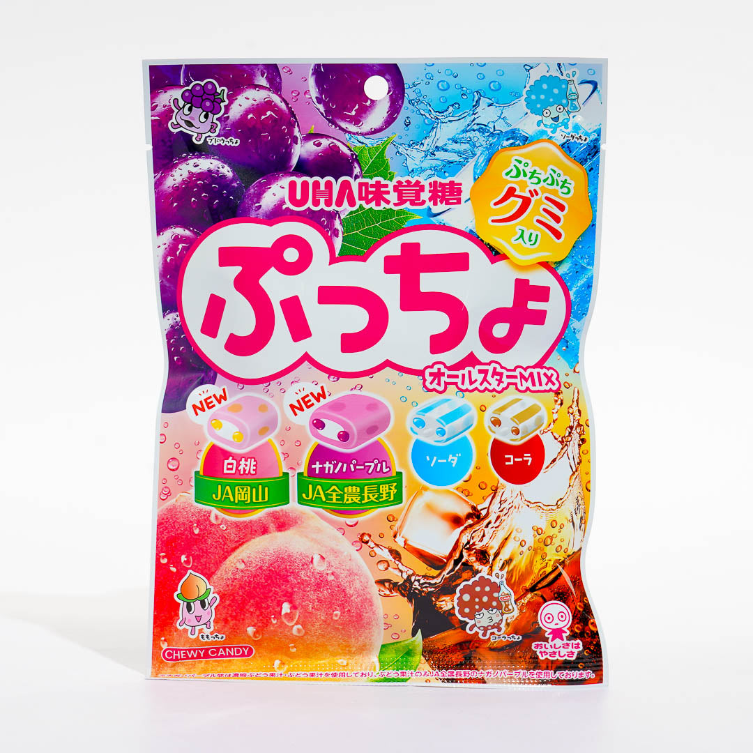 Puccho Puchols Chewy Candy Pack -Assorted Flavors