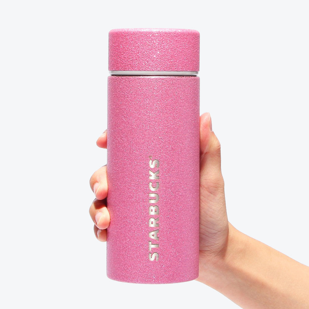 Starbucks Japan Glittery Stainless Steel Bottle