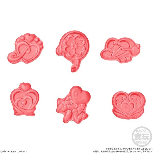 Pretty Cure All Stars Secret Jewelry Charm With Gummy