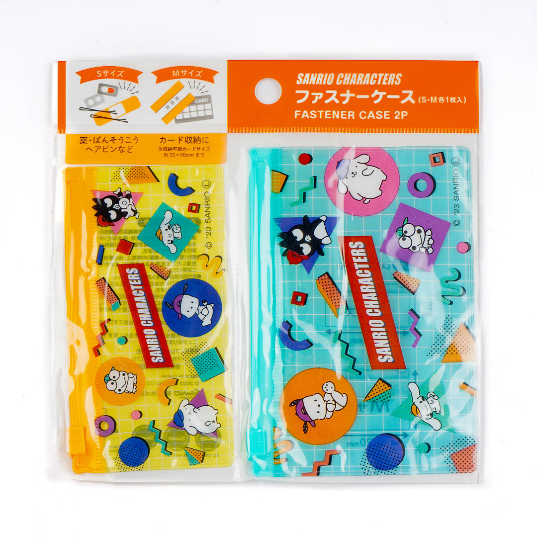 Sanrio Characters Retro Zipper Case Set