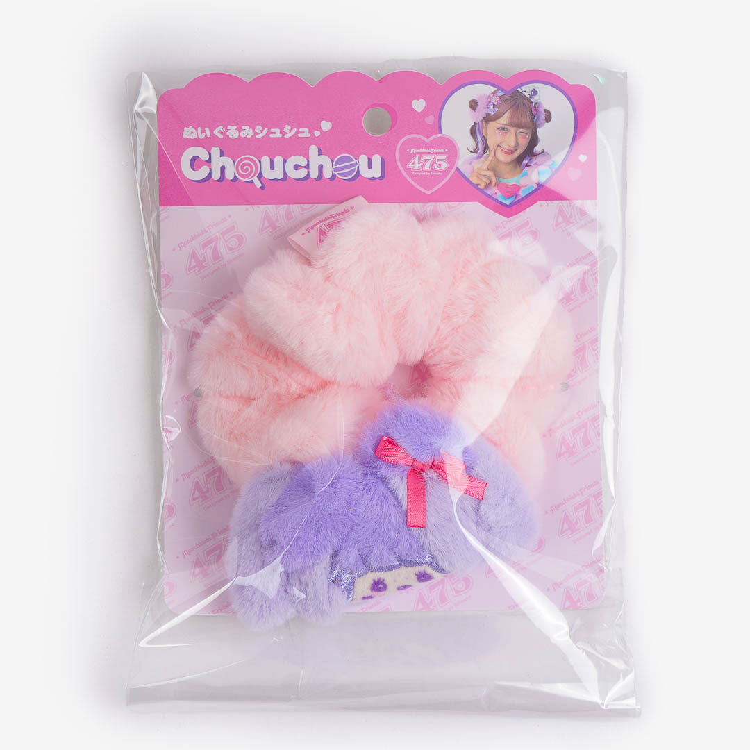 Shinako x Monchhichi Plush Scrunchie - Monchhichi