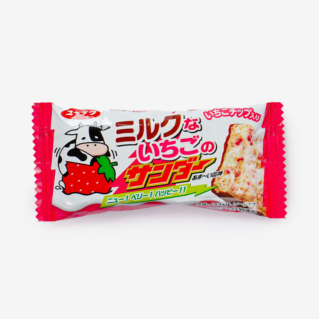 Black Thunder Mini Chocolate Bar - Strawberry Milk
