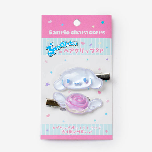 Cinnamoroll Cinnamon 3D Hair Clip Set - 2 Pcs