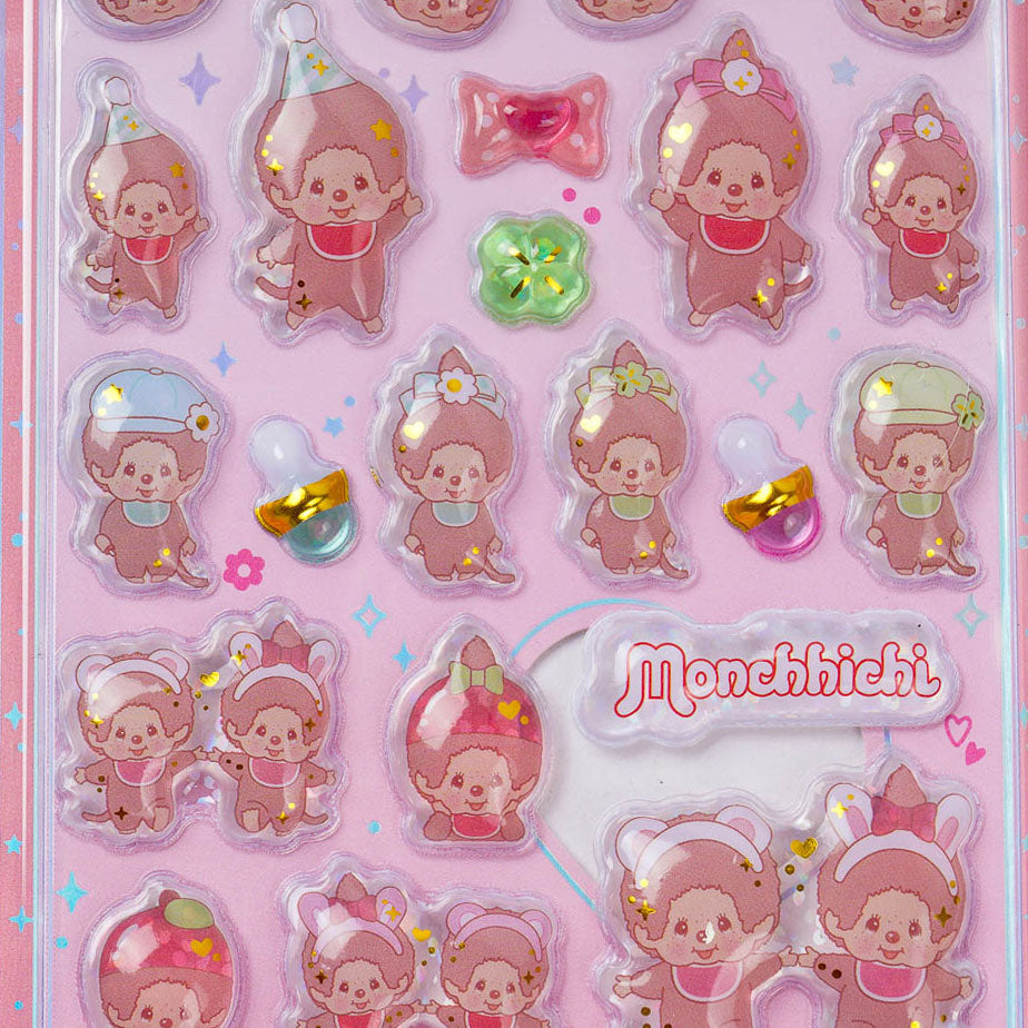 Monchhichi Uruchuru Pop Stickers