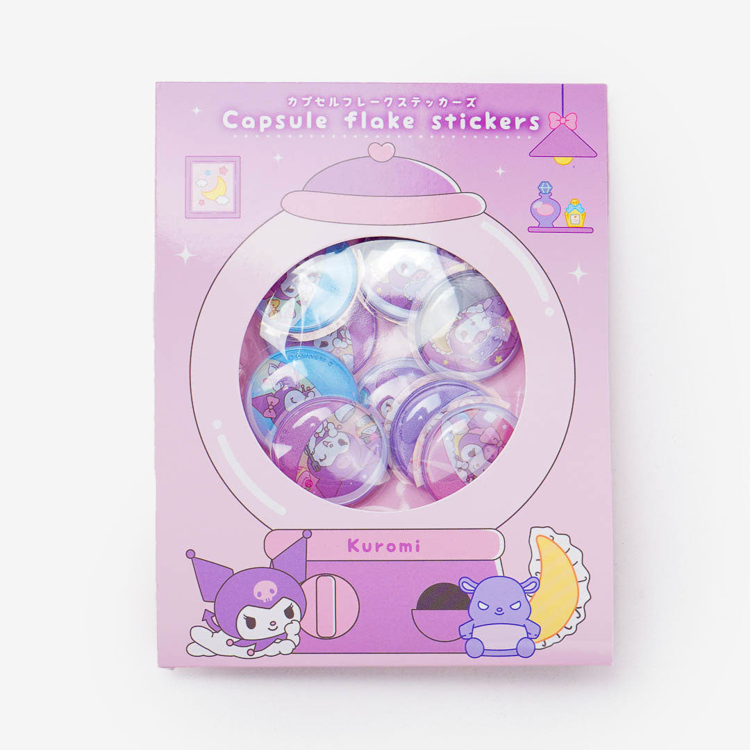 Kuromi Gachapon Capsule Sticker Pack