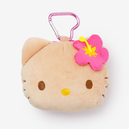 Hello Kitty Hiyake Plush Pouch with Carabiner