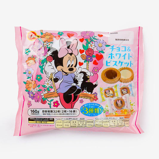 Minnie Mouse Chocolate & White Biscuits