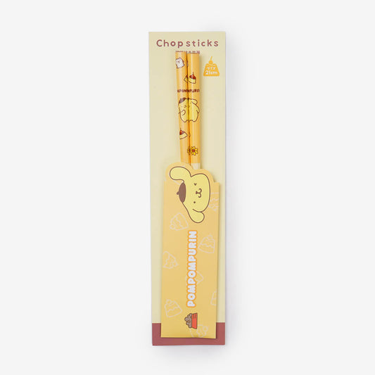 Pompompurin Pudding Bamboo Chopsticks
