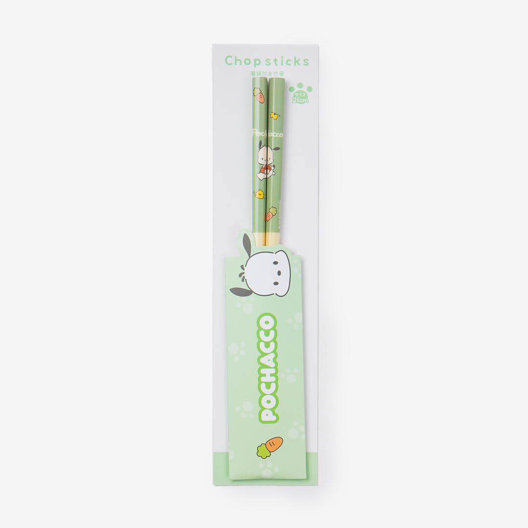 Pochacco Carrot Bamboo Chopsticks
